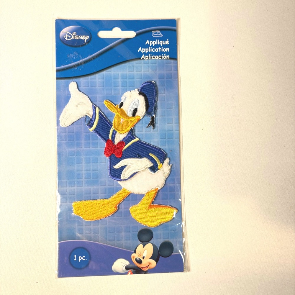 Disney Donald Duck Iron On Applique Patch Embroidered Simplicity 1450780700610